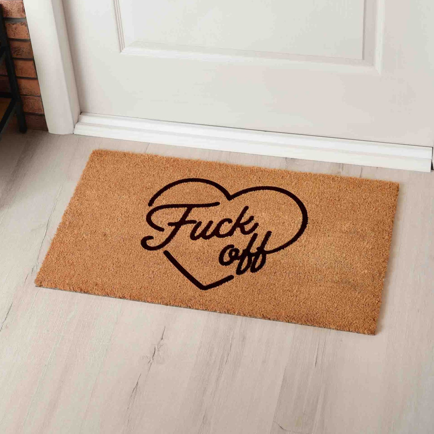 Fuck Off Eco-Friendly Doormat - Durable & Humorous