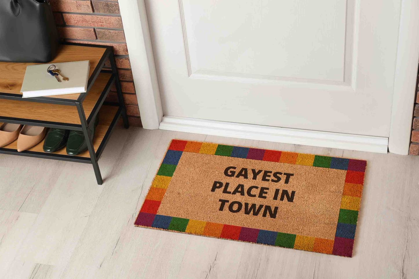 Gayest Place in Town Doormat